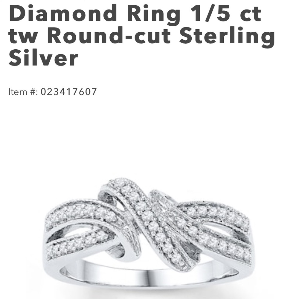 1/5 carat diamond ring